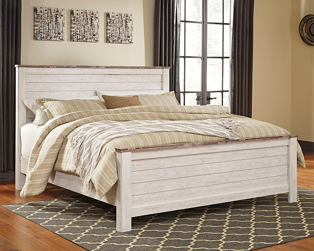 Willowton  Panel Bed