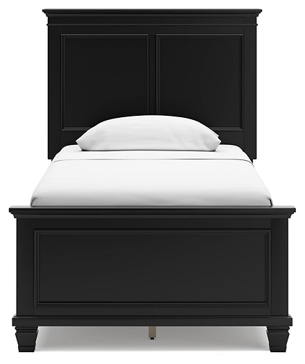 Lanolee  Panel Bed