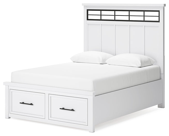 Ashbryn  Panel Storage Bed