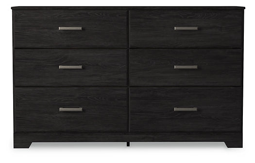 Belachime Twin Panel Bed with Dresser and 2 Nightstands