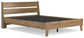 Deanlow Queen Platform Panel Bed with Dresser