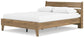 Deanlow Queen Platform Panel Bed with Dresser and 2 Nightstands