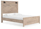 Senniberg Queen Panel Bed with 2 Nightstands