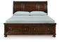 Porter King Sleigh Storage Bed