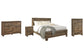 Trinell King Panel Bed with Dresser, Chest and Nightstand