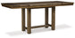 Moriville Counter Height Dining Table and 6 Barstools