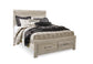 Bellaby  Platform Bed With 2 Storage Drawers With Mirrored Dresser