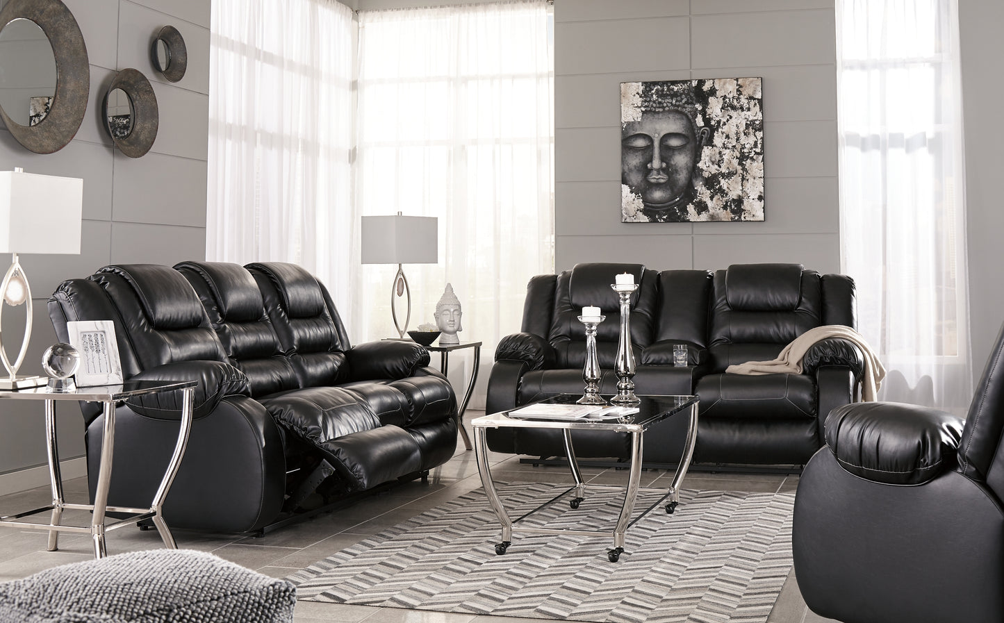 Vacherie Sofa, Loveseat and Recliner