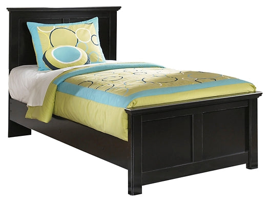 Maribel Twin Panel Bed with Dresser