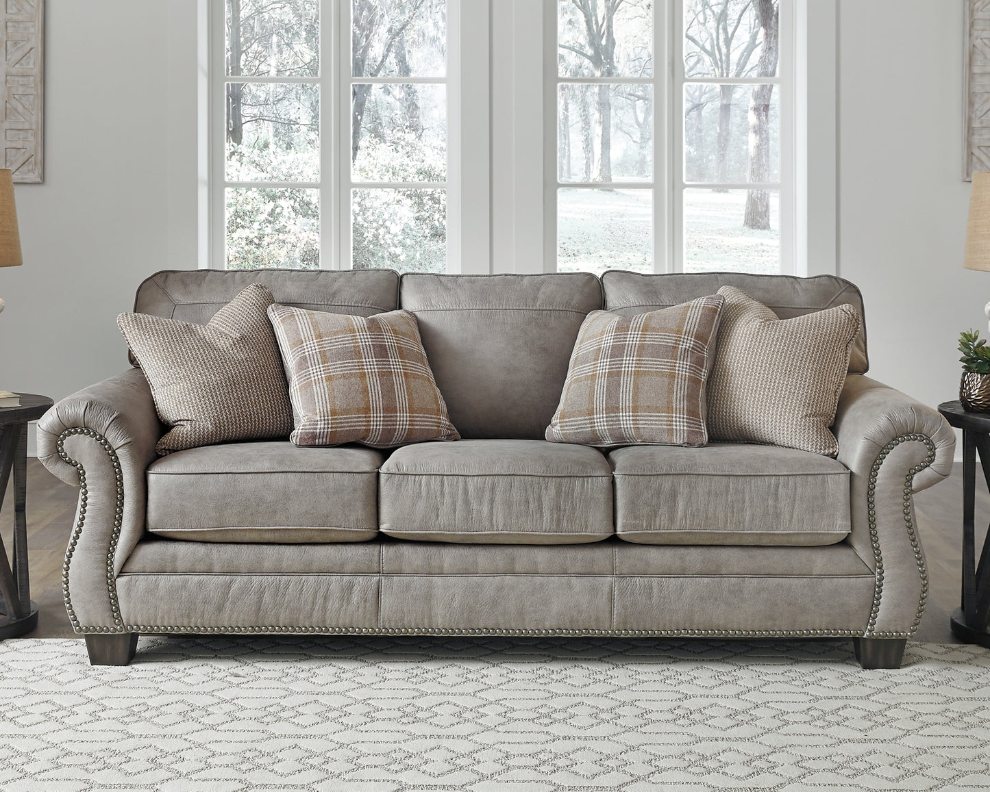 Olsberg Sofa, Loveseat, Chair and Ottoman