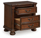 Lavinton Three Drawer Night Stand