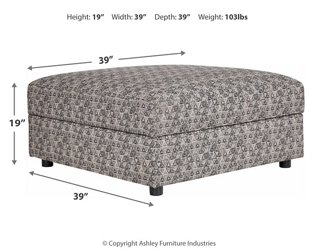 Kellway 7-Piece Sectional with Ottoman