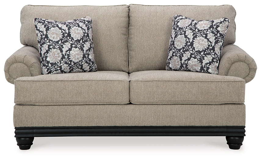 Elbiani Sofa, Loveseat, Chair and Ottoman